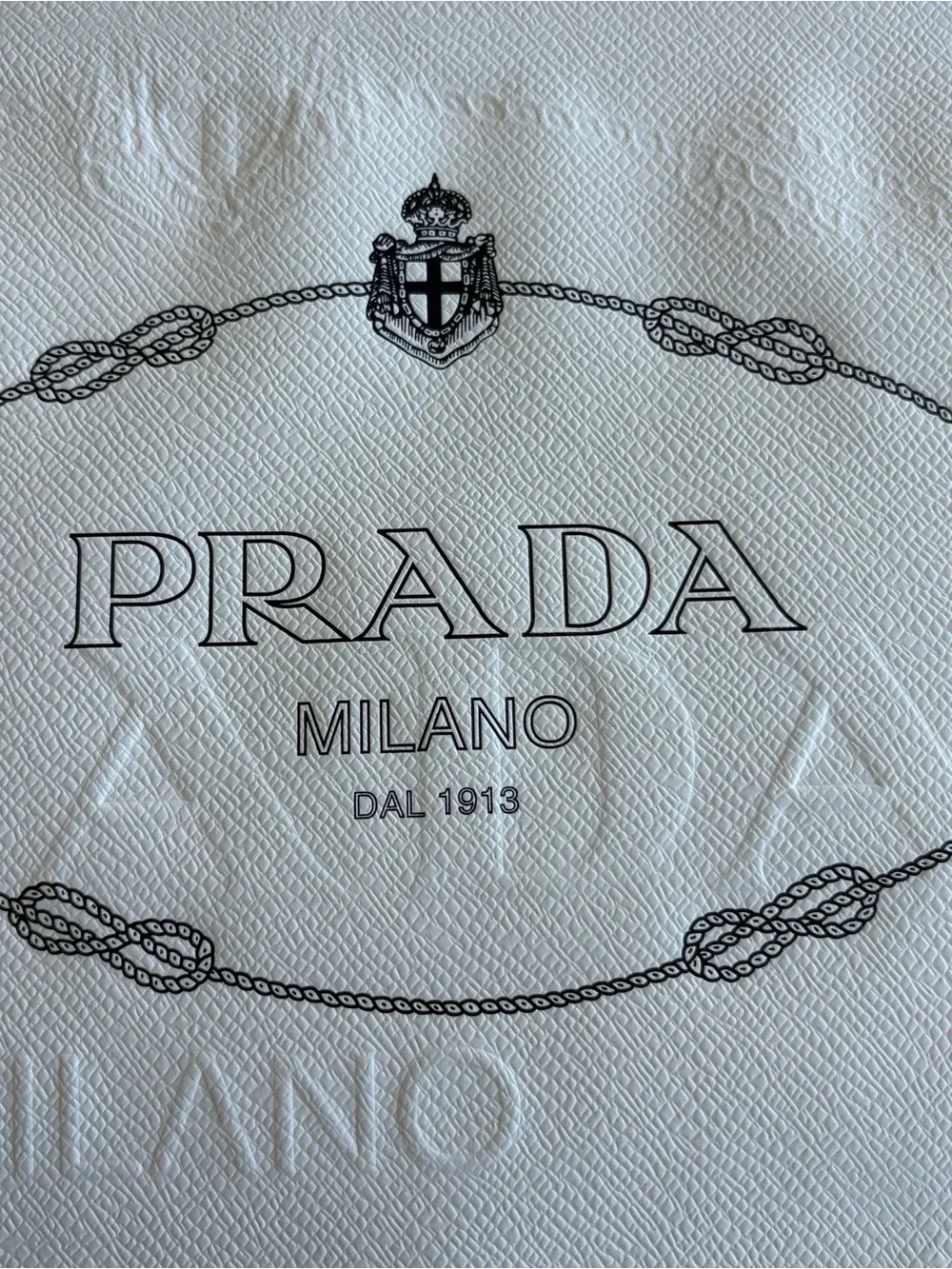 Prada Medium Gift Shopping Bag